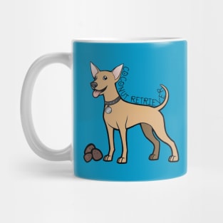 Coconut Retriever (light brown) Mug